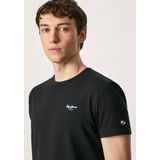 Pepe Jeans - ORIGINAL BASIC 3N - T-shirt - Effen - 95% Katoen/5% Elastaan