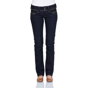 Pepe Jeans Venus Straight Leg voor dames, blauw (Denim-h06), 29W / 34L
