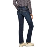 Jeans - Recht - Blauw - Katoen/Polyester/Elastaan