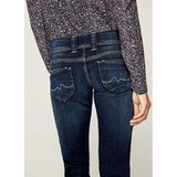 Jeans - Recht - Blauw - Katoen/Polyester/Elastaan