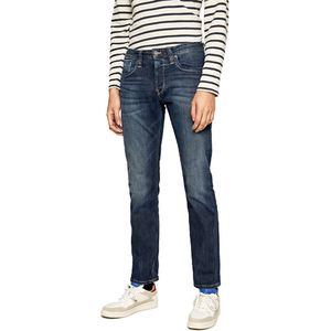 Pepe Jeans Heren Jeans Broeken CASH regular/straight Fit Blauw Volwassenen