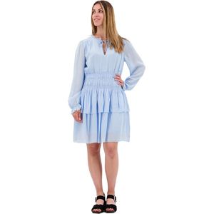 Pepe Jeans - Lucy - Jurk - Blauw - 100% Viscose