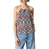 Pepe Jeans - Jordan - Damesblouse - Slanke Pasvorm - Lange Mouwen