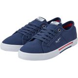 Pepe Jeans Brady Men Basic Sneakers voor heren, 595navy, 43 EU