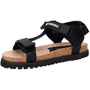 Pepe Jeans Urban Cork sandalen voor heren, 999, zwart, 46 EU