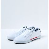 PEPE JEANS Brady Men Basic Schoen - White - Heren - EU 42