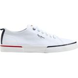 Pepe Jeans Kenton Smart 22 Sneakers voor heren, 800, wit, 42 EU