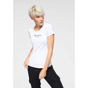 PEPE JEANS - New Virginia - T-shirt - Katoen - Dames - Zacht