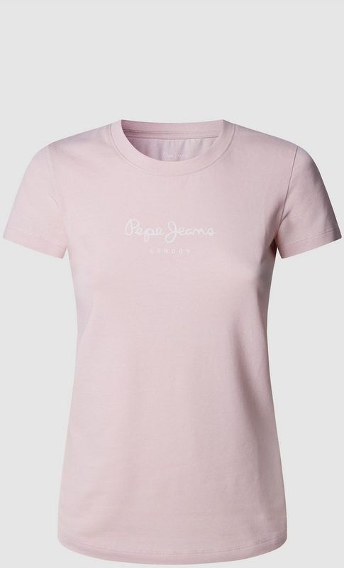PEPE JEANS - New Virginia - T-shirt - Effen - Katoen