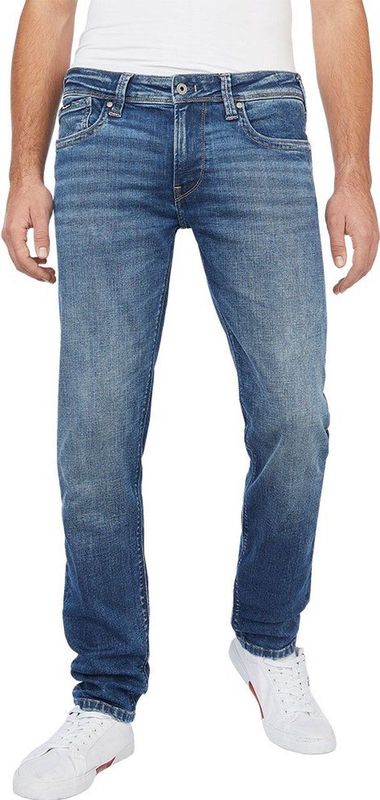 Pepe Jeans - PM206322HN0 - Jeans - Blauw - Slank - Casual - Duurzaam