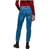 Pepe Jeans - PL204176VS3 - Jeans - Paarsblauw - Katoen - Denim - Duurzaam