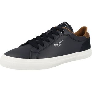 Pepe Jeans - Kenton Court - Sneakers - Marineblauw - Polyurethaan