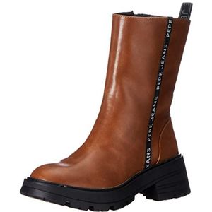 Pepe Jeans Soda Bass W Boots voor dames, 877nut Bruin, 36 EU