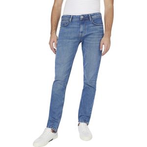 Pepe Jeans Heren Jeans Broeken HATCH REGULAR slim Fit Blauw Volwassenen
