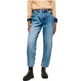 PEPE JEANS Avery Chino Broek - Dames - Denim - 84% Katoen, 15% Polyester, 1% Elastaan