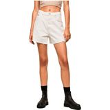 Pepe Jeans - Rachel Korte Jeans - Blauw - 100% Katoen