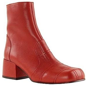 Chie Mihara BELEN38,5 Fashion Boot voor dames, rood, bruin, 38,5 EU, roodbruin, 38.5 EU