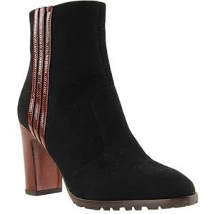 Chie Mihara Ella39 Trendboot voor dames, zwart/bruin, 39 EU, Zwart Bruin, 39 EU