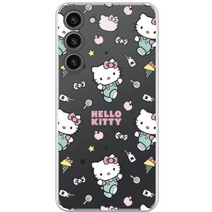 Coque souple compatible avec Samsung S22 Plus avec Hello Kitty en stickers