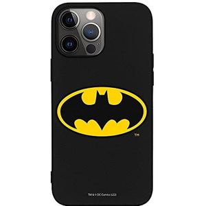 Coque iPhone 13 Pro MAX Noir avec motif Batman Logo Classic