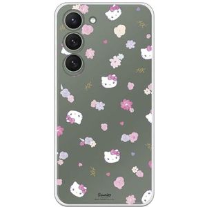 Hoesje compatibel met Samsung Galaxy S23 - Hello Kitty Patron Flower