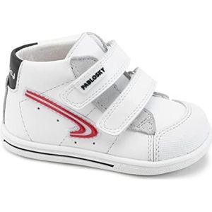 Pablosky 019302 Sneakers voor kinderen, uniseks, Wit, 18 EU