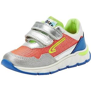 Pablosky 298950, uniseks kindersneakers, Metaal zilver