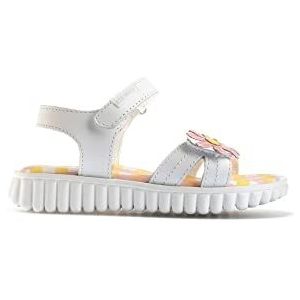 Pablosky 418600, sandalen voor meisjes, wit, 25 EU, Regulable, 25 EU
