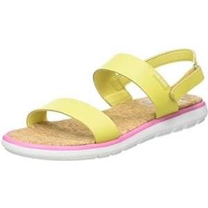Pablosky 422085, sandalen voor meisjes, geel, 27 EU, beige, 27 EU