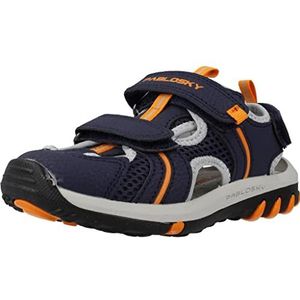 Pablosky 973420 sportsandalen voor jongens, Navy Blauw