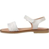 Pablosky - Mary 437758 - Sandalen - Beige - Natuurlijk Leer - Klittenbandsluiting
