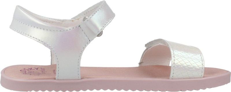 Pablosky QUILATE 442908 platte sandalen, Wit, 25 EU