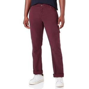 TRANGO Latok DR Lange broek, bordeaux, L, heren, Bordeaux, L
