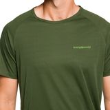 Trangoworld - Couvet - T-shirt - Groen - Korte Mouwen