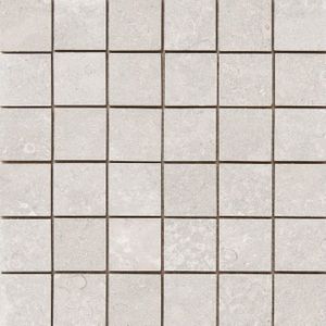 Cifre Ceramica MidTown wand- en vloertegel - 30x30cm - Betonlook - Cream mozaiek mat (crème) SW07312604-1