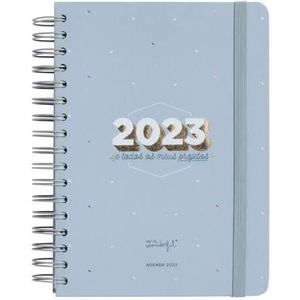 Mr. Wonderful - Jaarplanner Office 2023 Diária – 2023 en alle blauwe projecten, WOA2212424PTZ0