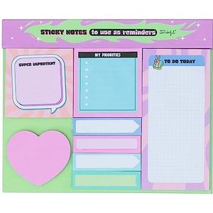 Mr.Wonderful - Sticky Notes - Sticky Notes voor gebruik als reminders