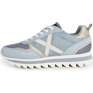 Munich dynamo heren sneakers, blauw 045, 40 EU