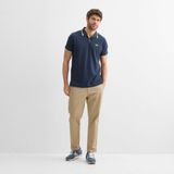 Poloshirt - Korte Mouwen - Biologisch Katoen - Regular Fit - Geribbelde Kraag