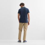 Poloshirt - Korte Mouwen - Biologisch Katoen - Regular Fit - Geribbelde Kraag