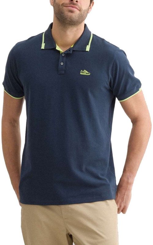 Poloshirt - Korte Mouwen - Biologisch Katoen - Regular Fit - Geribbelde Kraag