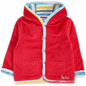 Tuc Tuc Omkeerbare parka voor kinderen, rood, collectie P'tit Zoo kinderen, Rood, 24 Maanden