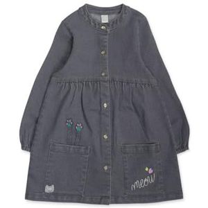 Tuc Tuc Robe Denim pour fille Couleur Gris Collection Cattitude, gris, 1 ans