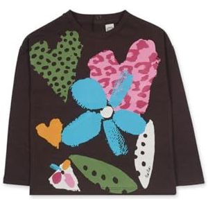 Tuc Tuc T-shirt voor meisjes, grijs (Oscurto), 6 Maanden