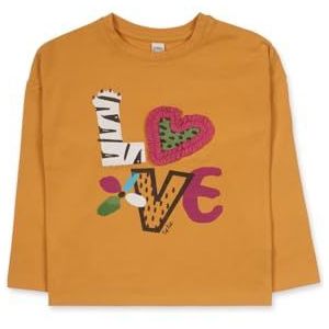 Tuc Tuc T-shirt voor meisjes, Oranje, 6 Maanden