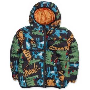 Tuc Tuc Gevoerde parka voor jongens, zwart, collectie My Troop, Zwart, 1 jaar