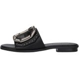 Noa Harmon - 9736-06 Maria - Slippers - Zwart - Kunststof