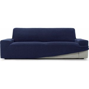 SOFASKINS® Super elastische hoekbankhoes, 2-zits, ademend, comfortabel en duurzaam, eenvoudig te installeren, afmetingen (140-180 cm), kleur marineblauw