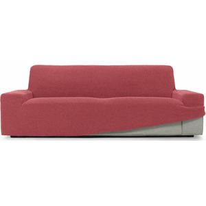 SOFASKINS® Super elastische overtrek, bankovertrek, 2-zits, ademend, comfortabel en duurzaam, bankovertrek, eenvoudig aan te brengen, afmetingen (140-180 cm), kleur doorschijnend fuchsia