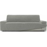 SOFASKINS® Super elastische, 3-zits, ademend, comfortabel en duurzaam, bankovertrek, eenvoudig aan te brengen, afmetingen (180-230 cm), kleur lichtgrijs